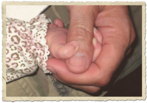 "Baby's hand" picture