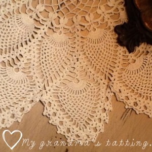 Vintage tatting lace