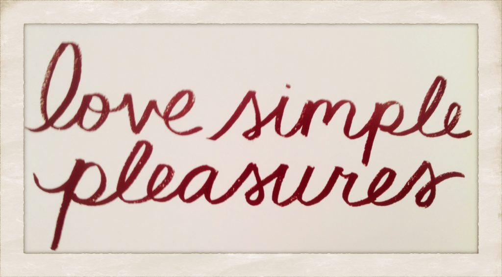 "Love Simple Pleasures!" www.mytributejournal.com