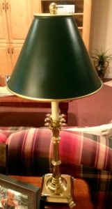 "G" is for Green lamp! www.mytributejournal.com
