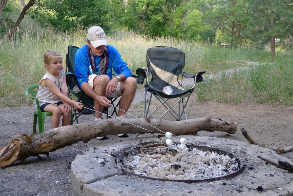 Making smores! www.mytributejournal.com