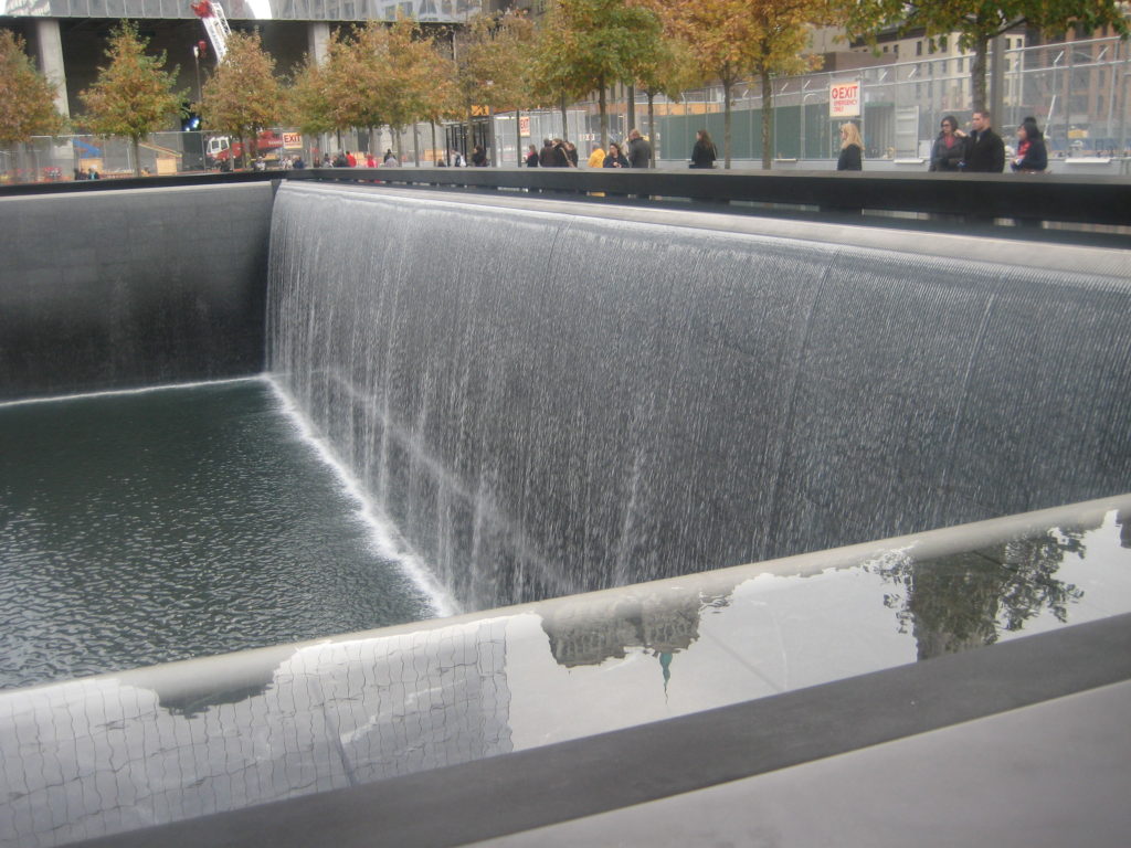 Memorial pools at Ground Zero www.mytributejournal.com