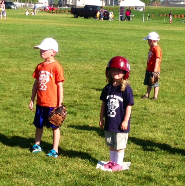 Playing t-ball! www.mytributejournal.com