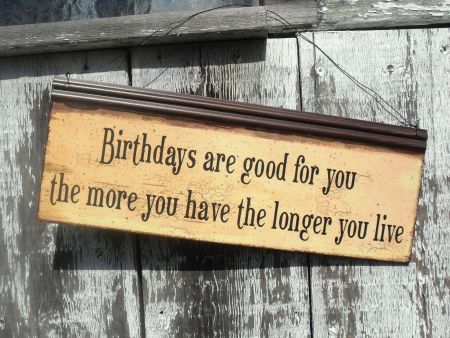 Birthdays are good for you! www.mytributejournal.com