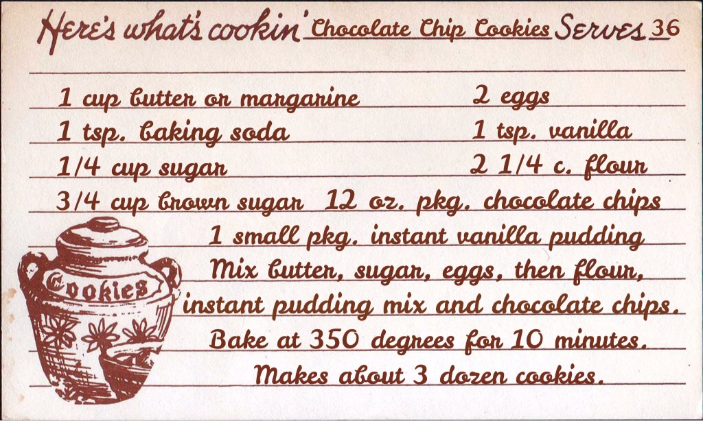 Best Chocolate Chip Cookie recipe. Www.mytributejournal.com