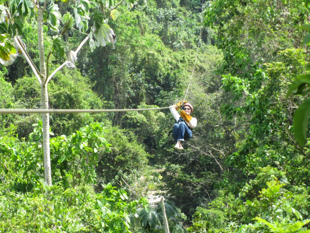 No Worries! Zip lines over Punta Cana Forrest in Dominican Republic. www.mytributejournal.com