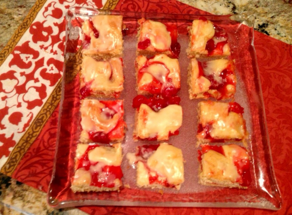 Cherry Dessert Squares www.mytributejournal.com