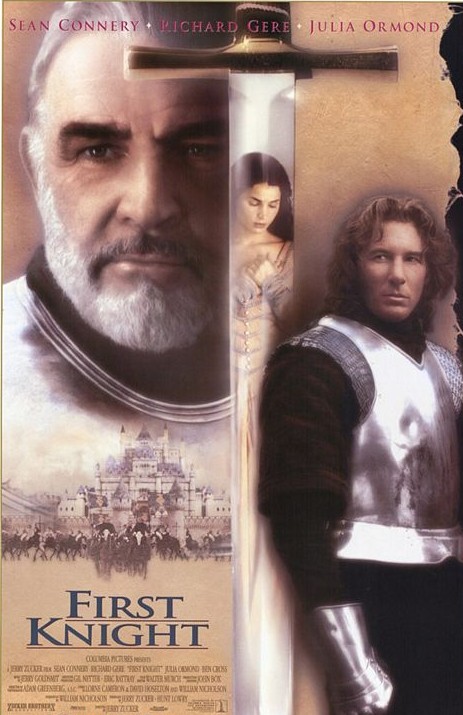 "First Knight" movie poster www.mytributejournal.com