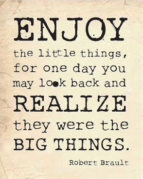 Little Things Mean A Lot! www.mytributejournal.com