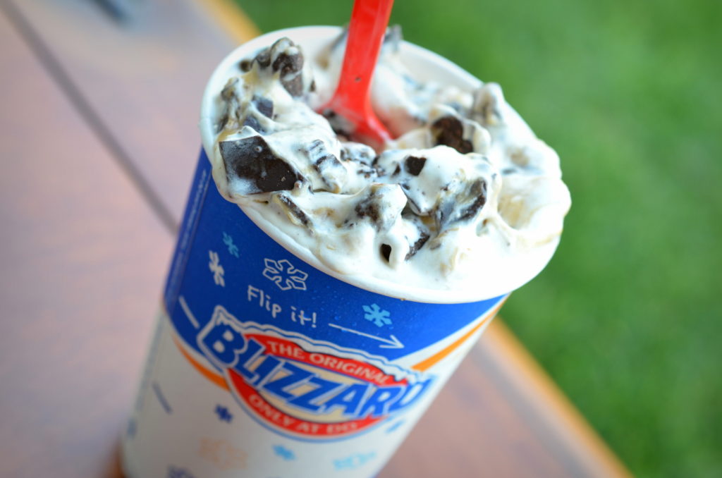 Dairy Queen's Chocolate Mint Blizzard www.mytributejournal.com
