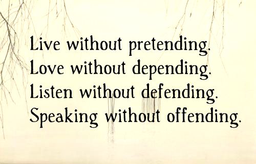 Love quotes: "Love Without Pretending" www.mytributejournal.com 