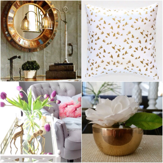 Going For The Gold In Home Decor! www.mytributejournal.com