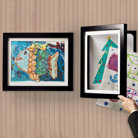 Fun Ways To Display Children's Artwork! www.mytributejournal.com