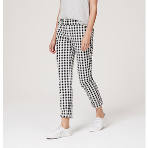 Loft gingham capri's www.mytributejournal.com