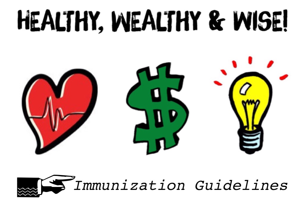 Healthy, Wealthy And Wise! Immunization Guidelines! www.mytributejournal.com