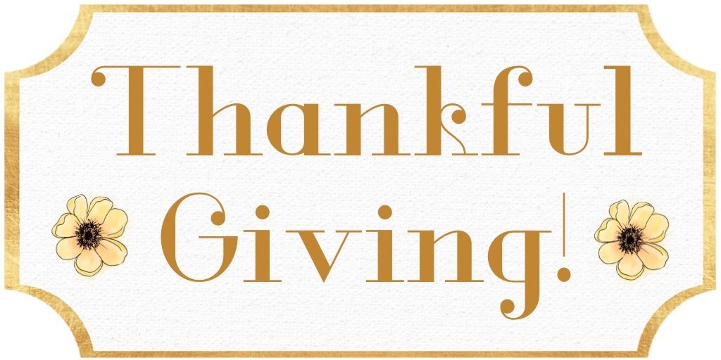 Thankful Giving!