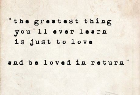 Love quote.