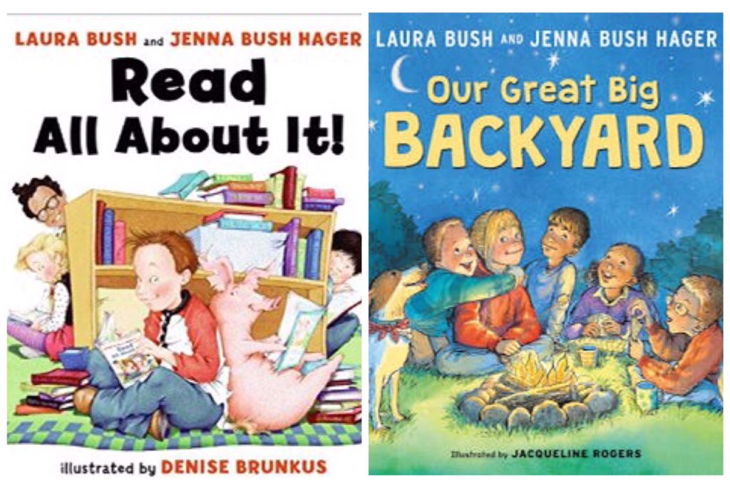 Children's books by Laura Bush.