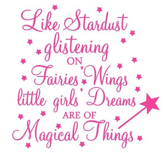 Fairy Stardust quote.