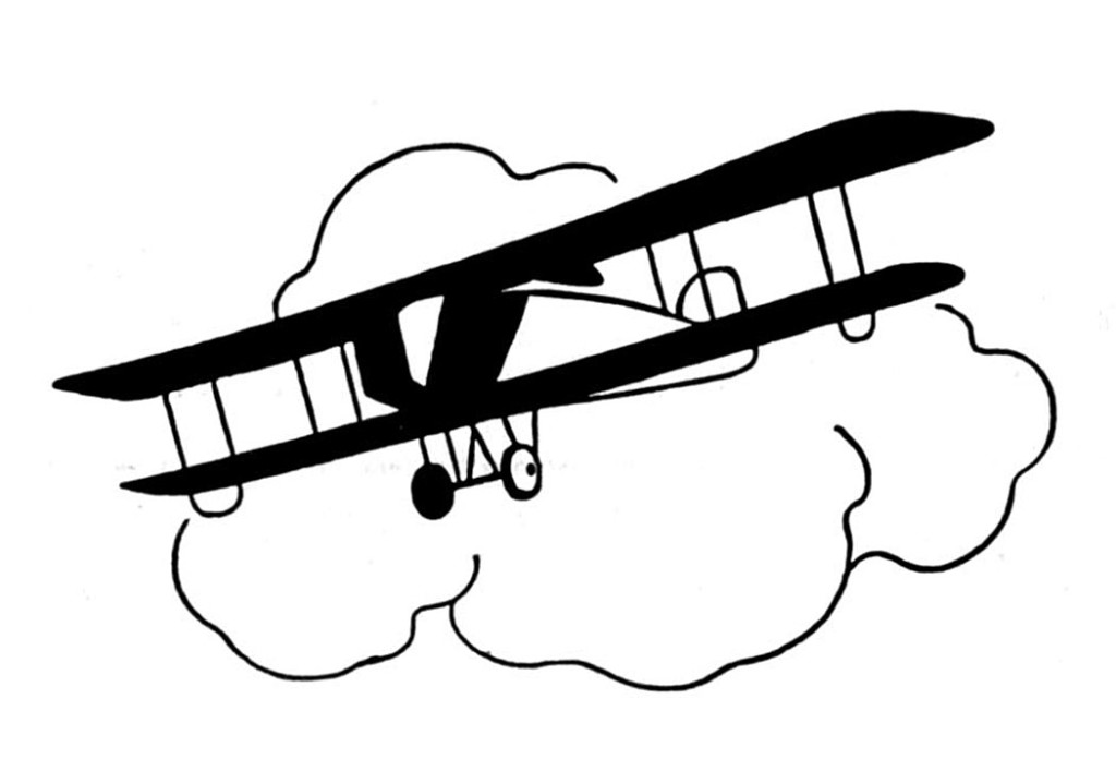 Airplane clip art.