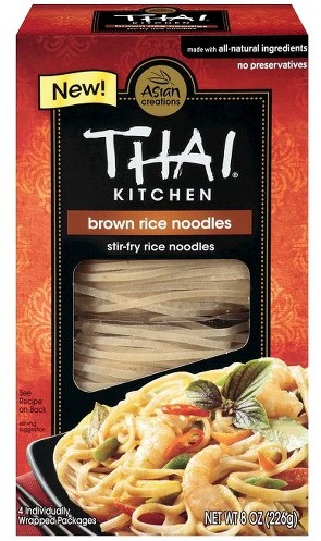 Rice noodles.