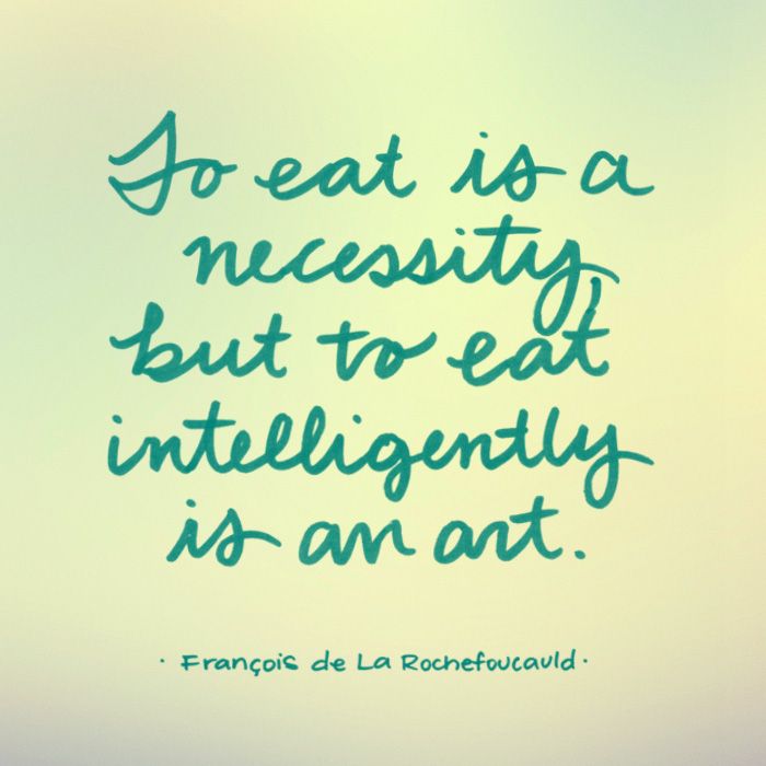 Eating healthy quote.