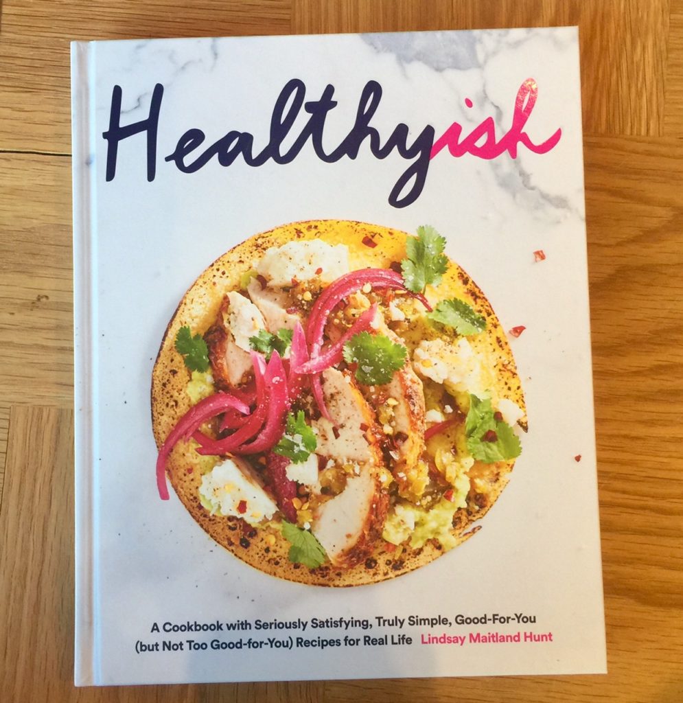"Healthyish" cookbook.