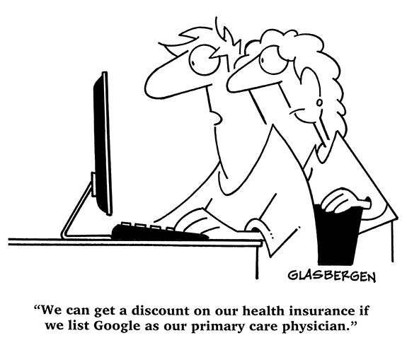 Helathcare cartoon.