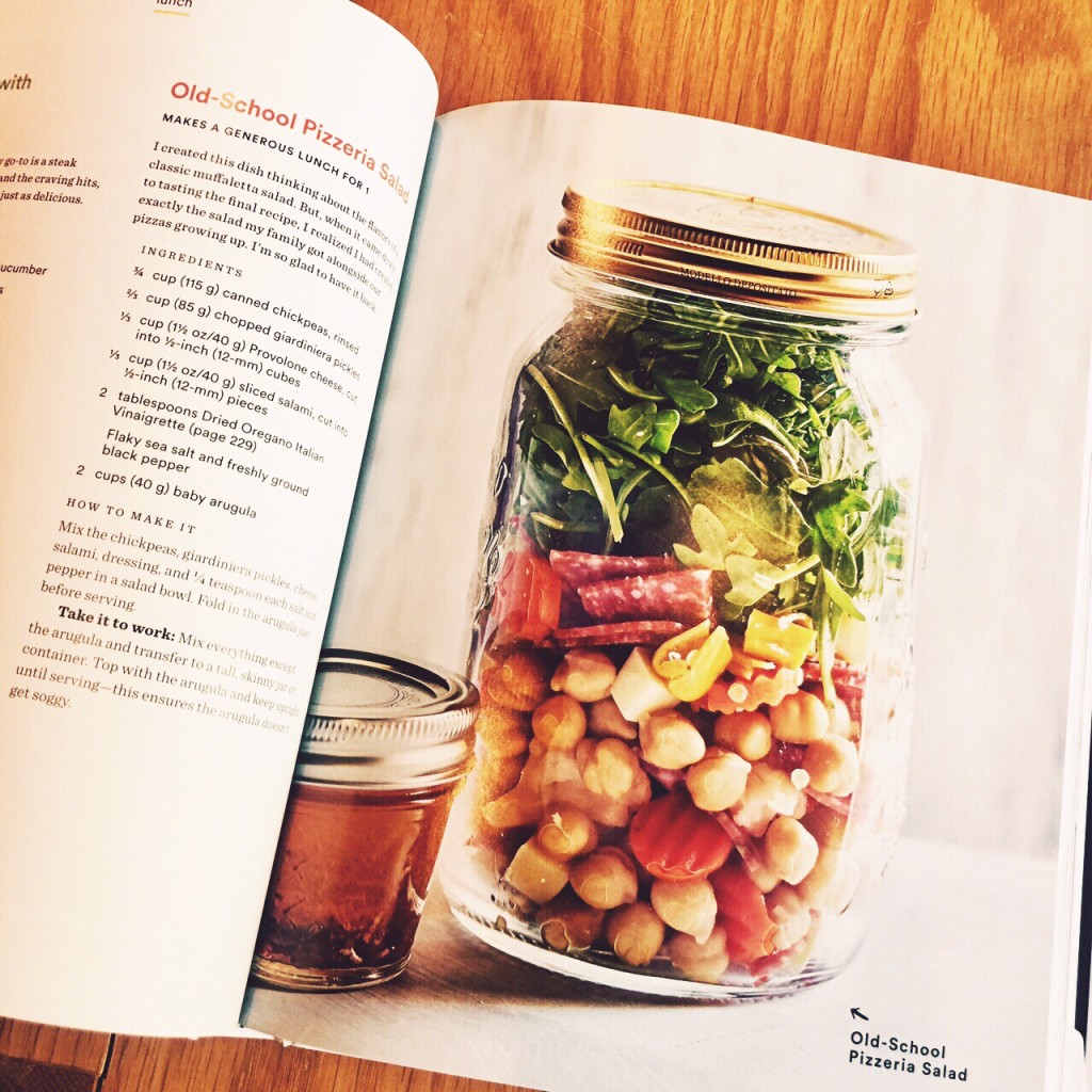 Mason Jar salads.