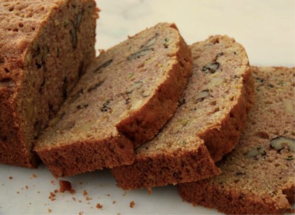 Bear Bottom Bliss Zucchini Bread.