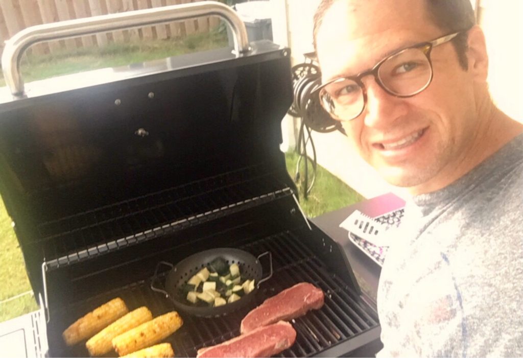 Summer grilling.