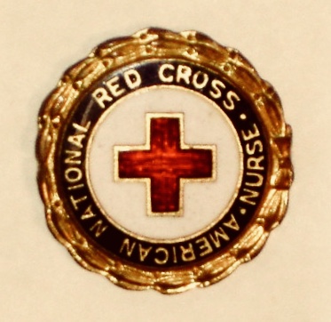 Red Cross symbol.
