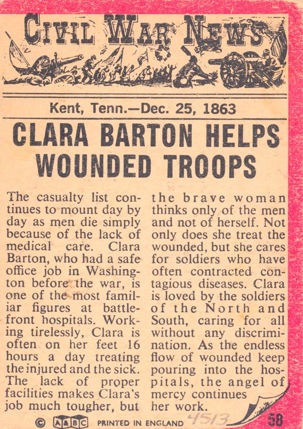 Admirable Women Clara Barton A Pioneering Humanitarian Tribute Journal